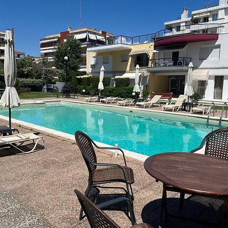 Damian'S Cozy Pool Apartment Peraía 외부 사진